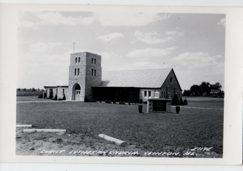 RPPC, Christ Lutheran Church, Clinton IL