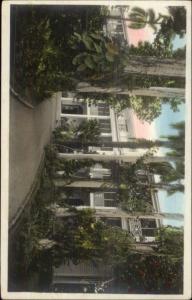 Honolulu HI YMCA Hand Colored Real Photo Postcard rpx