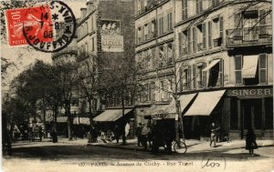 CPA PARIS 17e - Avenue de Clichy (74695)