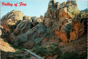 Valley of Fire State Park North of Las Vegas NV Postcard PC204