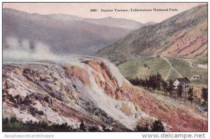 Wyoming Yellowstone Park Jupiter Terrace