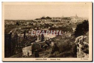 Old Postcard Angouleme South Side