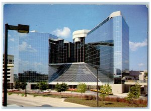 c1960's Hyatt Regency Hotel Exterior Roadside Baltimore Maryland MD Postcard