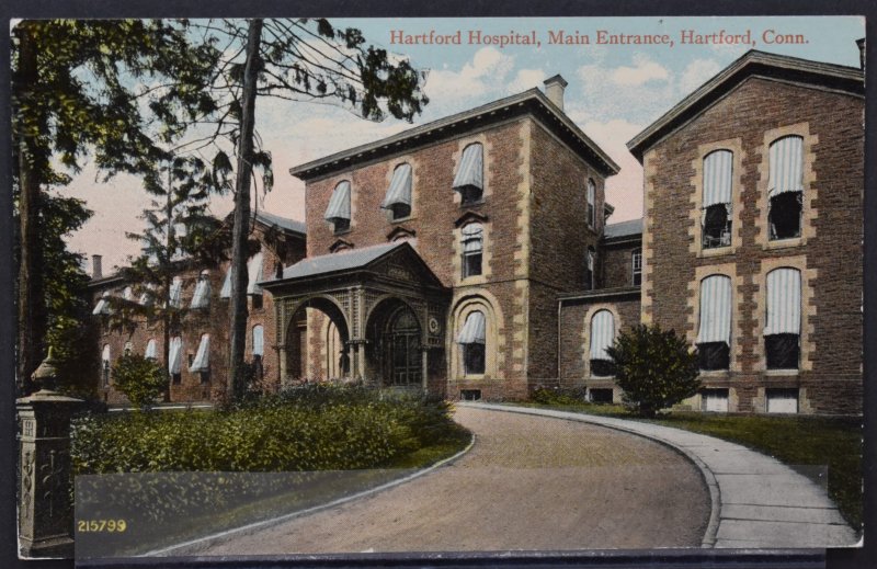 Hartford, CT - Hartford Hospital - Early 1900s
