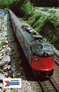 Amtrak's Coast Starlight West Coast Advertising Postcard 2T5-11