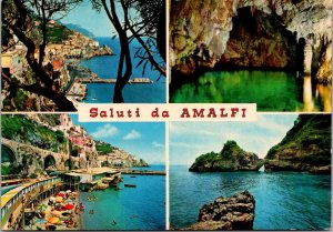 Italy Saluti da Amalfi Multi View