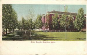 C-1905 Hotel Ravalli Hamilton Montana Inland Printing undivided postcard 9874