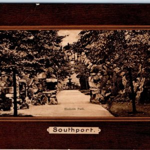 c1910s Southport, Merseyside, England Hesketh Park Postcard Edward Kemp A79