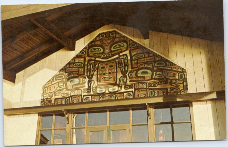 Alaska - Tlingit House Front - Sitka National Monument