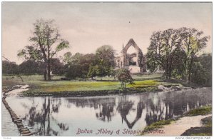 WHARFEDALE, North Yorkshire, England, United Kingdom; Bolton Abbey & Stepping...