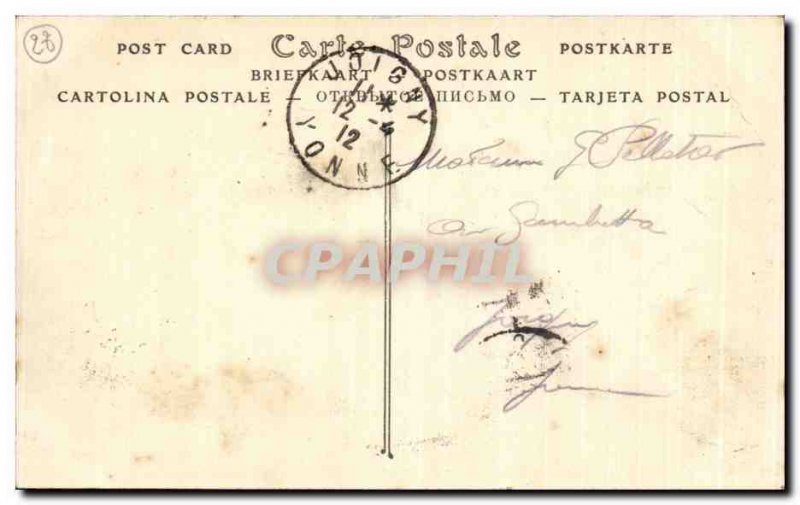 Postcard Old Chartres General View from Cachemback