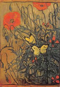 Vincent Van Gogh - Butterflies and Poppies