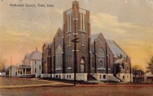 Traer Iowa Methodist Church Vintage Postcard AA53136