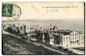 Old Postcard Palace Regates Nice Havrais