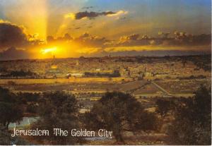 BR3030 Jerusalem The Golden City   israel