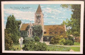Vintage Postcard 1915-1930 The Church of Angels, Los Angeles, California (CA)