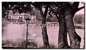 Old Postcard Bagnoles de L'Orne Lake Casino