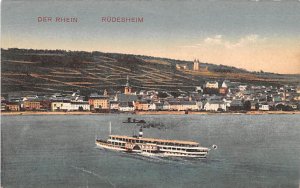 Rudesheim Der Rhein Germany Unused 