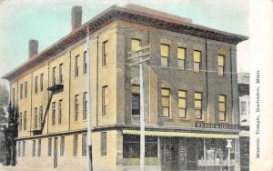 Masonic Temple, Rochester, Minnesota Weber & Heintz 1910s Vintage Postcard