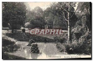Old Postcard Perigueux Jardin des Arenes