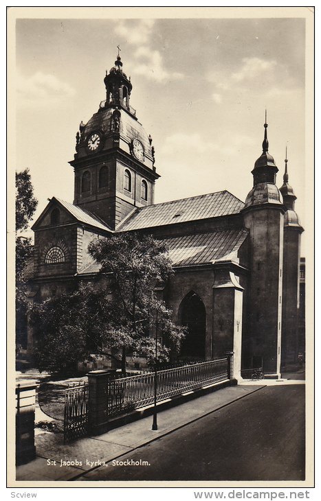 RP, S:t Jacobs Kyrka, STOCKHOLM, Sweden, 1920-1940s