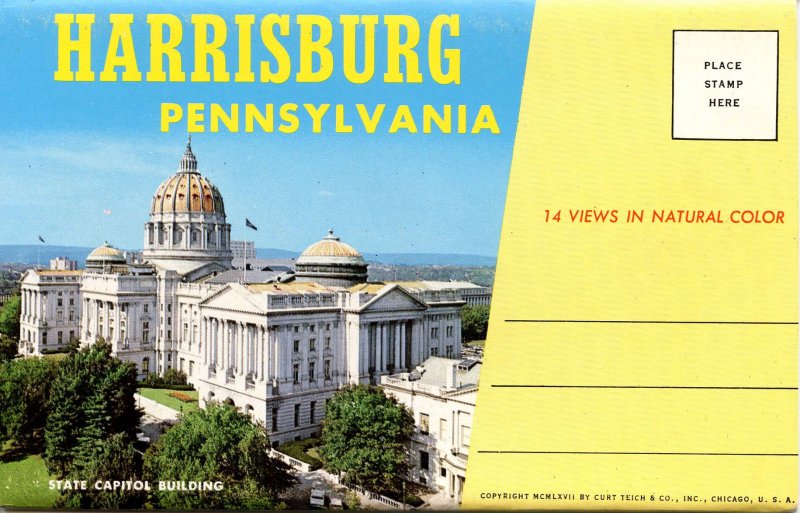 Folder - Pennsylvania. Harrisburg      (14 Views)