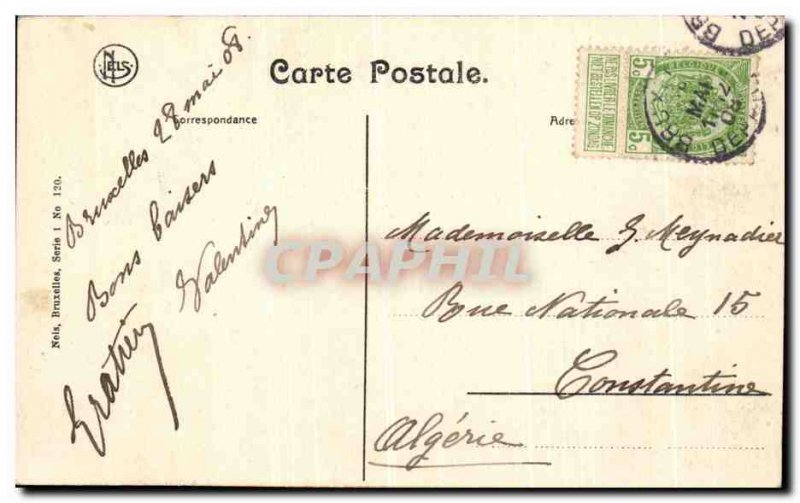 Old Postcard Brussels Manneken Pis