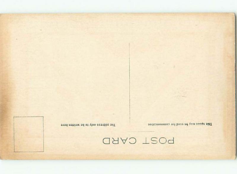 Pre-Linen Comic MAN SITS ON FLYPAPER AB9619