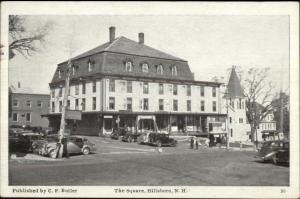 Hillsboro NH The Square Postcard - Frank Swallow