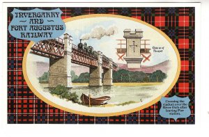 Viaduct, River Oich, Train Invergarry & Fort Augustus Railway Train