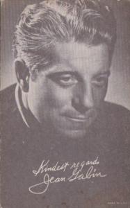 Vintage Arcade Card Jean Gabin