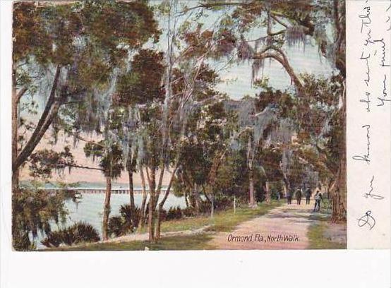 Florida Ormond North Walk 1907