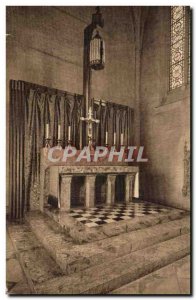 Postcard Old Abbey Church St Pierre D Solesmes The Altar Master