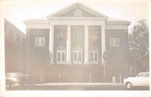 South Charleston West Virginia 1st Baptist Church Real Photo Antique PC (J32364) 