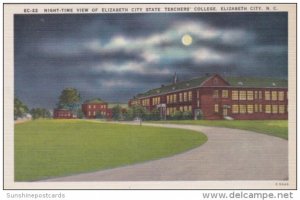 Night-time View Of Elizabeth City State Teachers College Elizabeth City North...