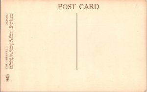 THE CHERWELL OXFORD Boats Vintage Postcard KD10