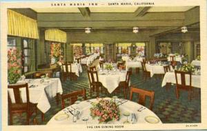 CA - Santa Maria. Santa Maria Inn, Dining Room