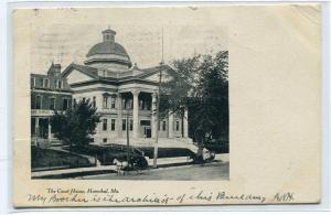 Court House Hannibal Missouri 1906 postcard