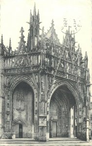 Postcard France Alencon Eglise Notre Dame