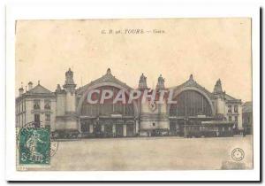 Tours Postcard Old Station