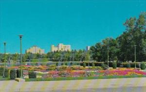 Canada View From Legislative Gardens Regina Saskatchewan