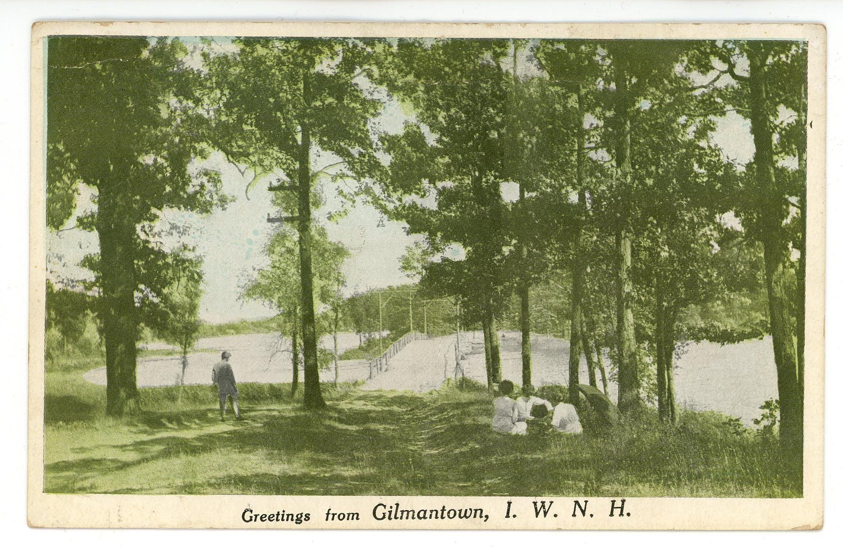 NH Gilmanton Iron Works (aka "Peyton Place"). General View United States New Hampshire