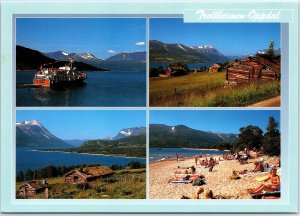 CONTINENTAL SIZE POSTCARD SIGHTS SCENES & CULTURE OF NORWAY 1970s-1990s 6y208
