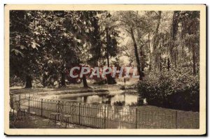 Old Postcard Vichy A Corner Parks L & # 39Allier