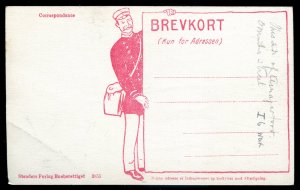 dc1685 - DENMARK Copenhagen Postcard 1910s Vimmelskaftet