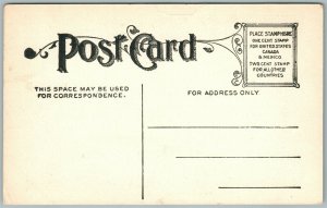 EXAGGERATED FARMING ANTIQUE POSTCARD