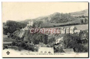 Old Postcard La Bourboule Vallee Dordogne