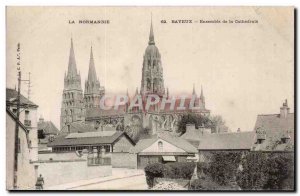 Bayeux Old Postcard Set cathedral