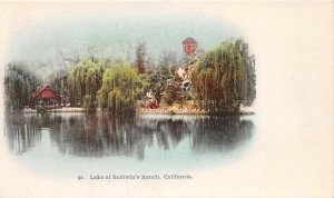 G76/ Baldwin's Ranch California Postcard c1905 Lake Santa Anita?