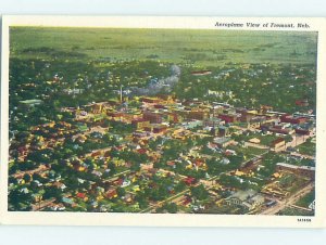 Linen AERIAL VIEW Fremont - Near Omaha Nebraska NE AD0283